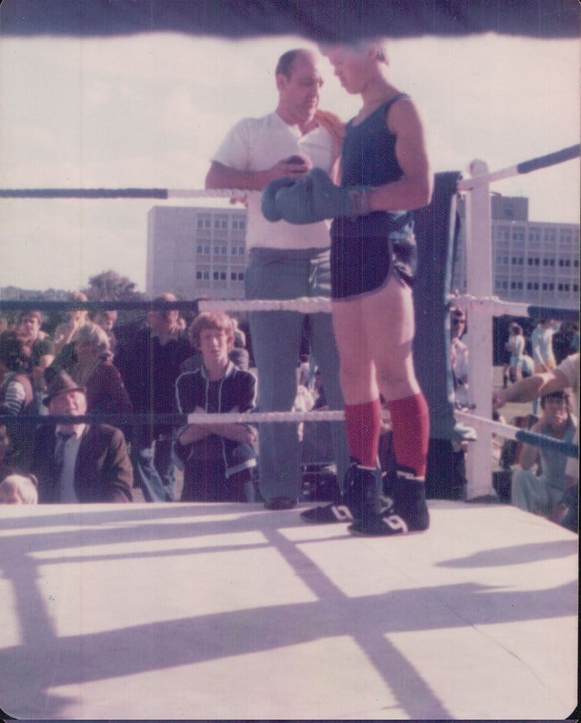 Al boxing Harlow, Essex, aged 14yrs