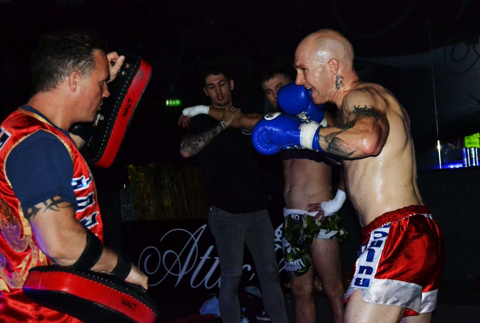 wakt fighter warming up