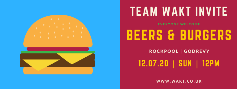 Beers & Burgers – Sun 12 July ’20