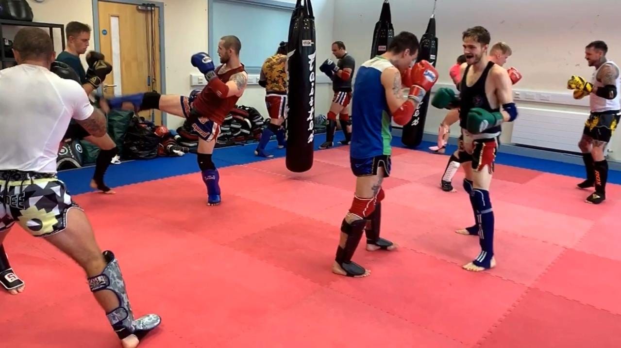 thai-boxing-sparring-cornwall-uk Fighter Squad